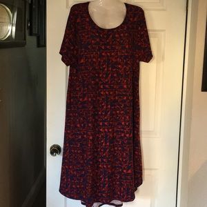 Lularoe geometric pattern dress